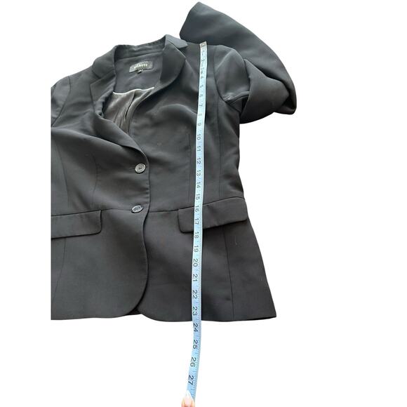 Talbots Blazer Black Office Work Career Business Preppy Corporate Size 8‎ - Picture 15 of 15